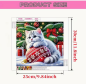 Preview: Diamond Painting  Weihnachtskatze